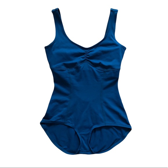 Lululemon Teal Wet Warm Dry Butter Bodysuit Leotard Fits Women’s Size XS-Small - Picture 14 of 14